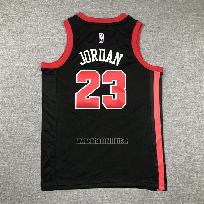 Maillot Enfant Chicago Bulls Michael Jordan NO 23 Ville 2023-24 Noir